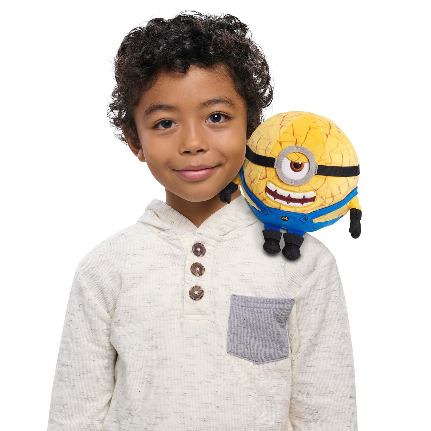 Illumination Minions Despicable Me 4 Squooshy Plush Mega Jerry, Kids Toys for Ages 3 Up by Just Play