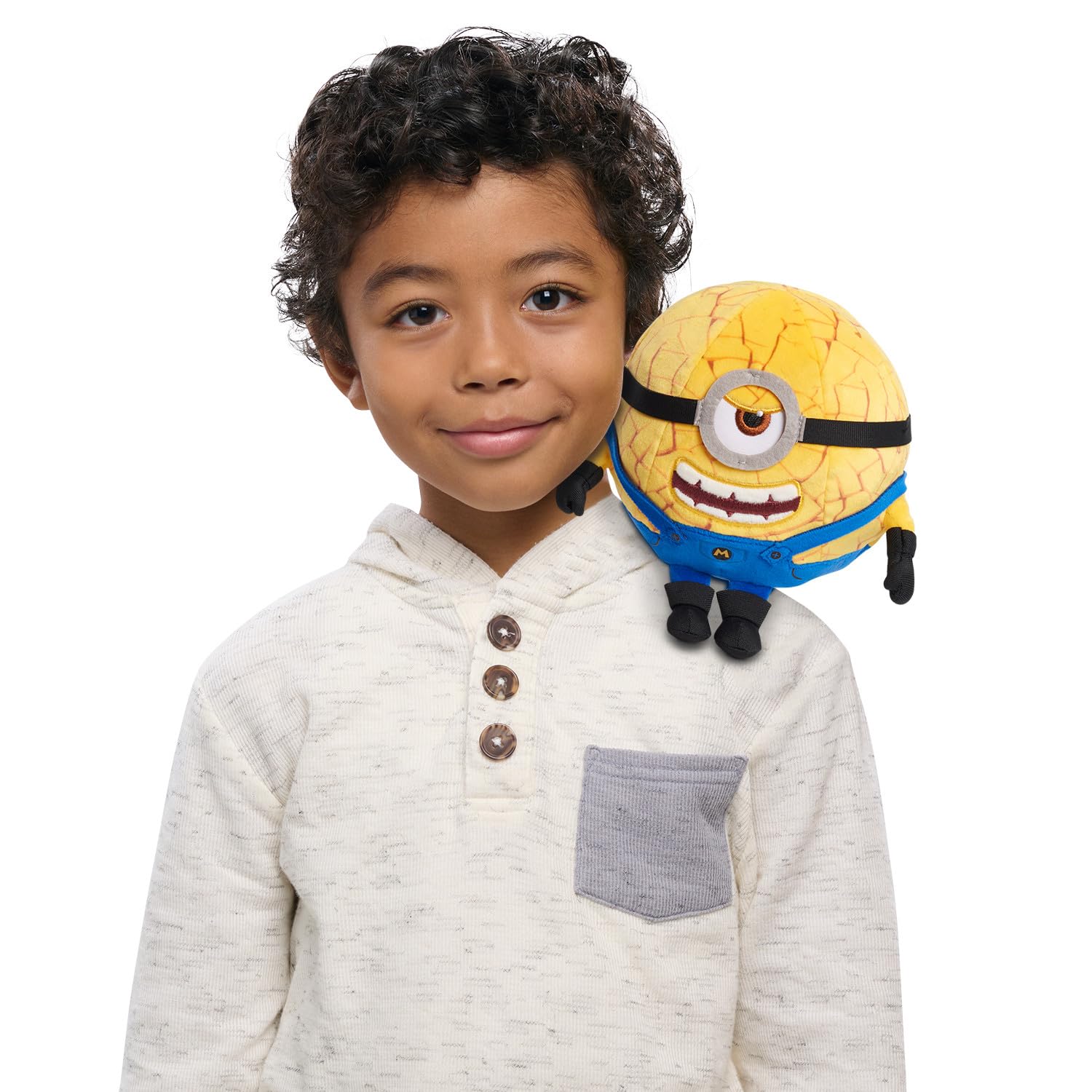 Illumination Minions Despicable Me 4 Squooshy Plush Mega Jerry, Kids Toys for Ages 3 Up by Just Play