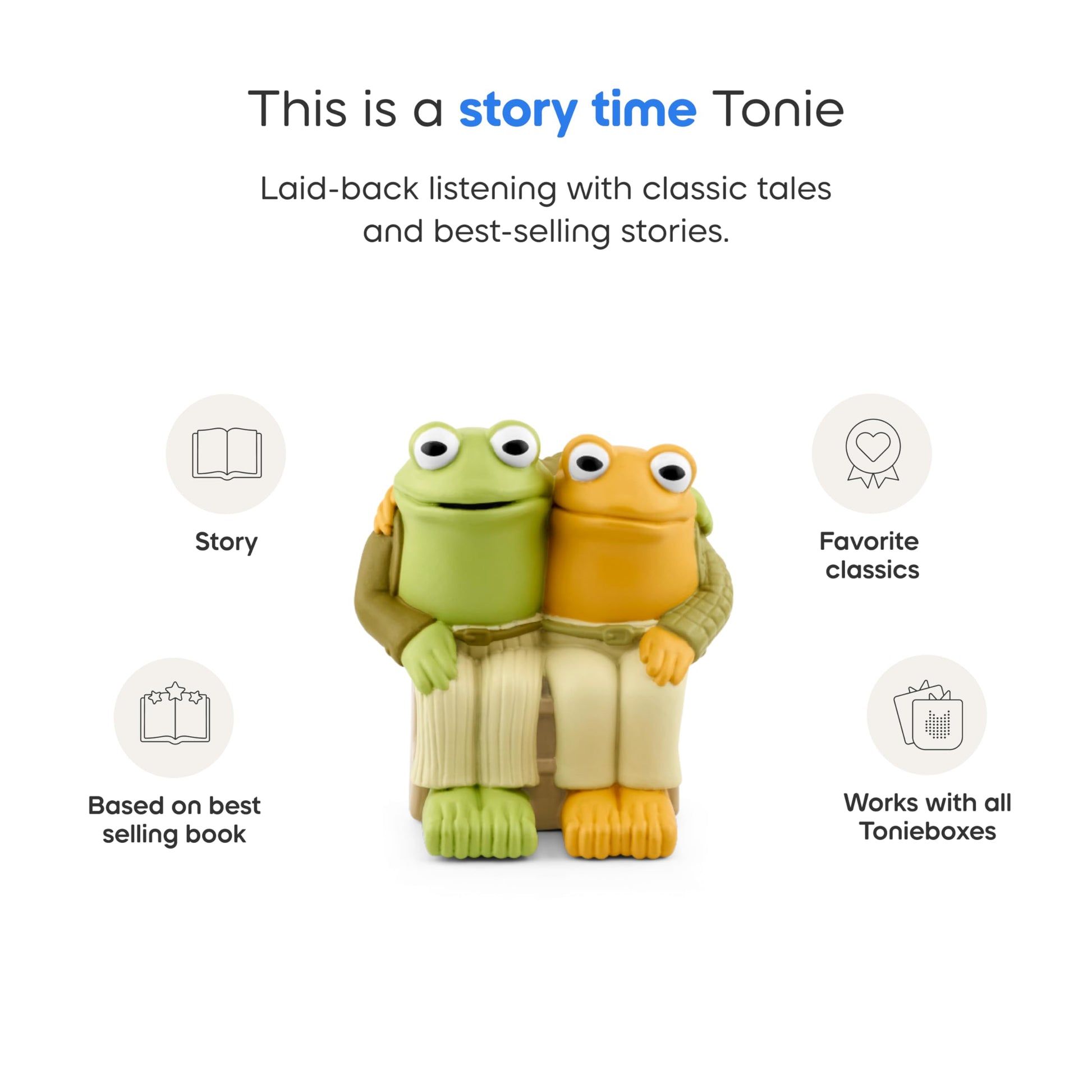 Tonies Frog and Toad Audio Toy Figurine