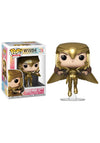 Funko Pop! Movies: Wonder Woman 1984 - Wonder Woman Gold Flying (Metallic), Multicolor