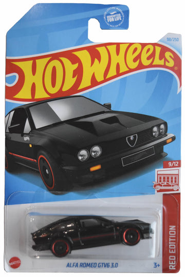 Hot Wheels Alfa Romeo GTV6 3.0, Red Edition 9/12 [Black] 98/250