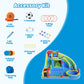 SunSwell Inflatable Water Slide for Kids Backyard with 750W Blower