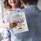Fun Express Color Your Own Religious Father’s Day Cards (Bulk Set of 12) - DIY Christian Sunday School Crafts for Kids, Bible VBS Activity, Handprint