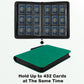 Prilino Ringless Trading Card Binder, 9 Pocket, 432 Storage Capacity, Green