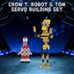 BUILDIFY MSTK3K Crow T. Robot & Tom Servo Building Set, 2 in 1 Mystrey Sciance Theater Crow Robot Cartoon Model Toys, Home Decor Collectible for Fans