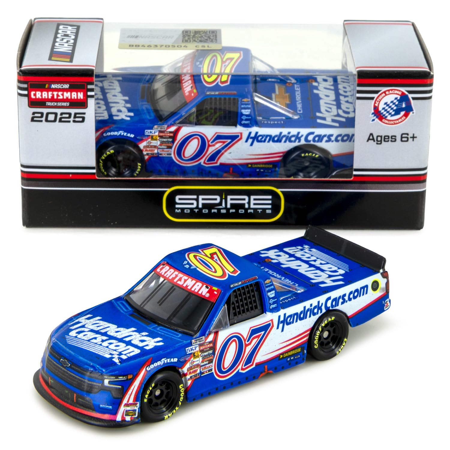 Kyle Larson 2025 Homestead-Miami Truck Series Race Win Standard ARC Diecast 1:64 Scale