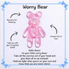 AKLOPE Pocket Bear Hug, Anxiety Relief Gift- Emotional Support Card, Stress Relief for Autism, Mental Health Positivity,Comforting Gift for Son
