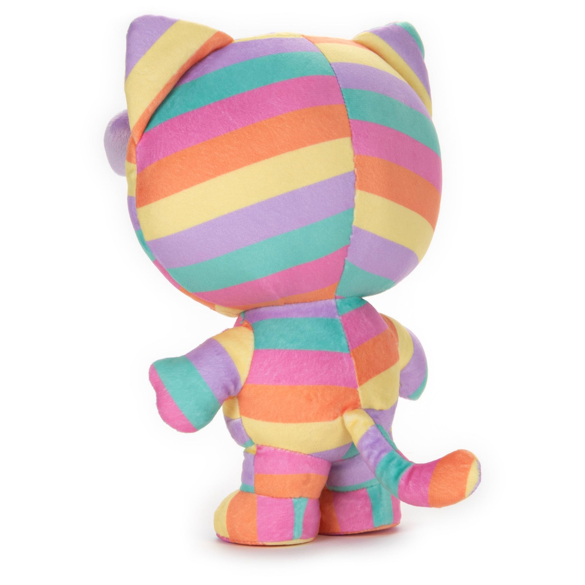 GUND Sanrio Hello Kitty in Rainbow Outfit 9.5-Inch Plush Toy for Ages 1+