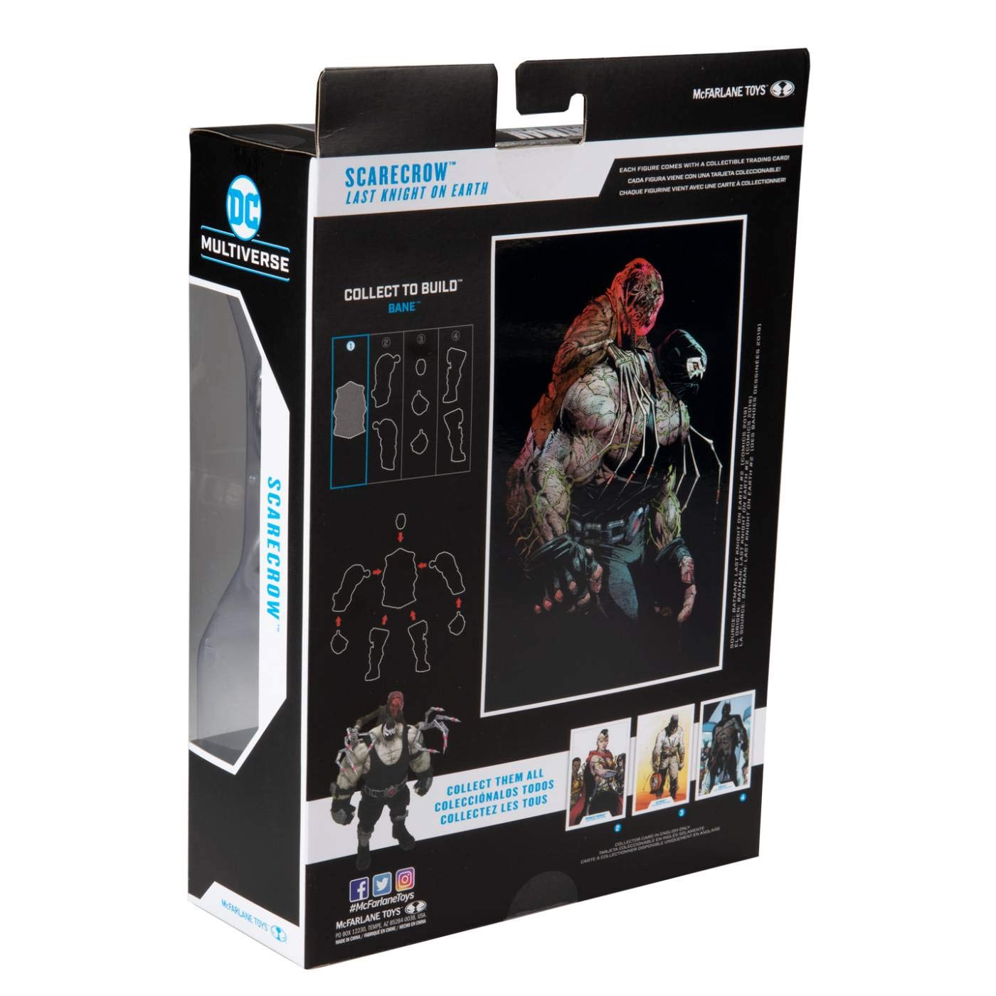 McFarlane Toys DC Multiverse 7-inch Action Figure, Bane Series, Scarecrow (Last Night on Earth) / McFarlane Toys 2021 DC MULTIVERSE 7 inch Action