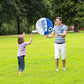 GODR7OY 16" Large Beach Ball, Clear Shark Inflatable Beach Balls Beach Toys for Kids and Adults Birthday Party Supplies, Fun Shark Swimming Pool Balls