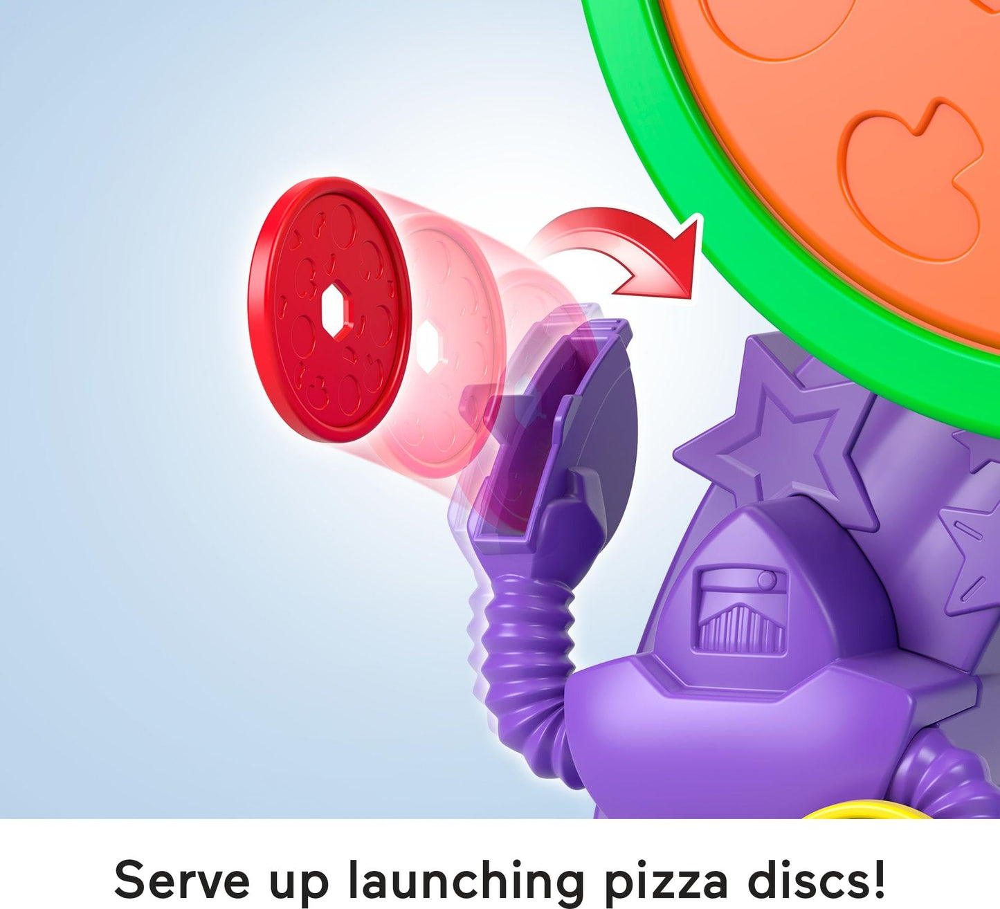 Fisher-Price Imaginext Disney and Pixar Toy Story Pizza Planet Playset with 3-inch Buzz Lightyear & Alien Friend Action Figures, Toy Rocket