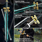 HIGH GODO Demon Anime Sword Building Set, 40in Tokitou Muichirou Sword Set with Scabbard and Stand, Cosplay Anime Katana Sword Building Blocks