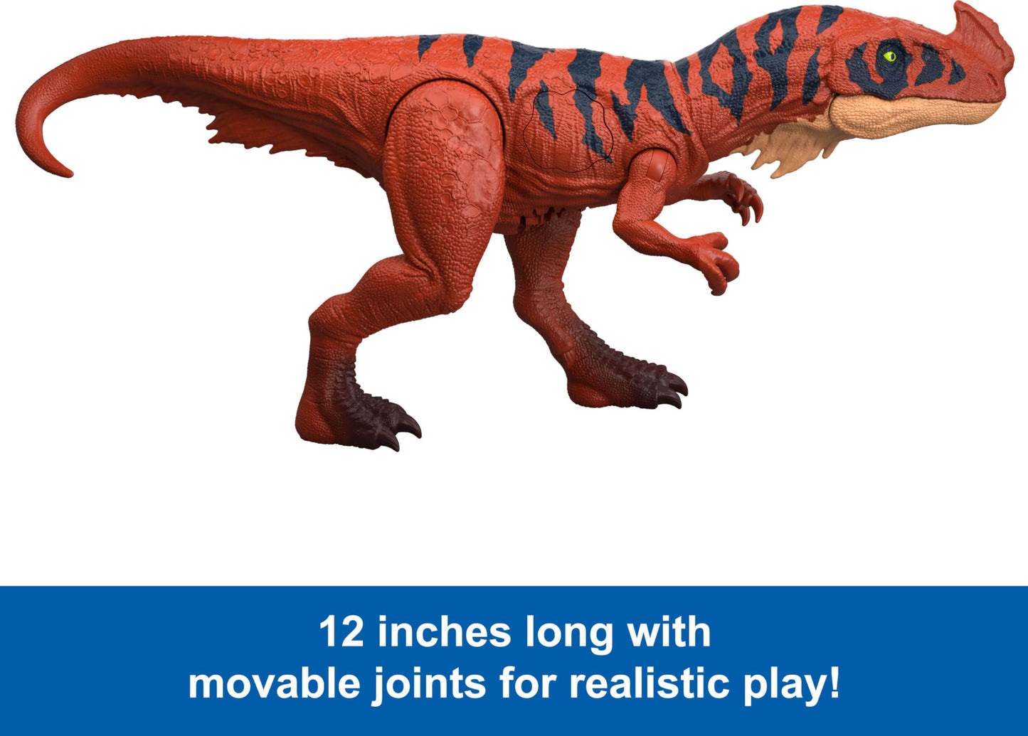 Mattel Jurassic World Wild Roar Afrovenator Dinosaur Figure