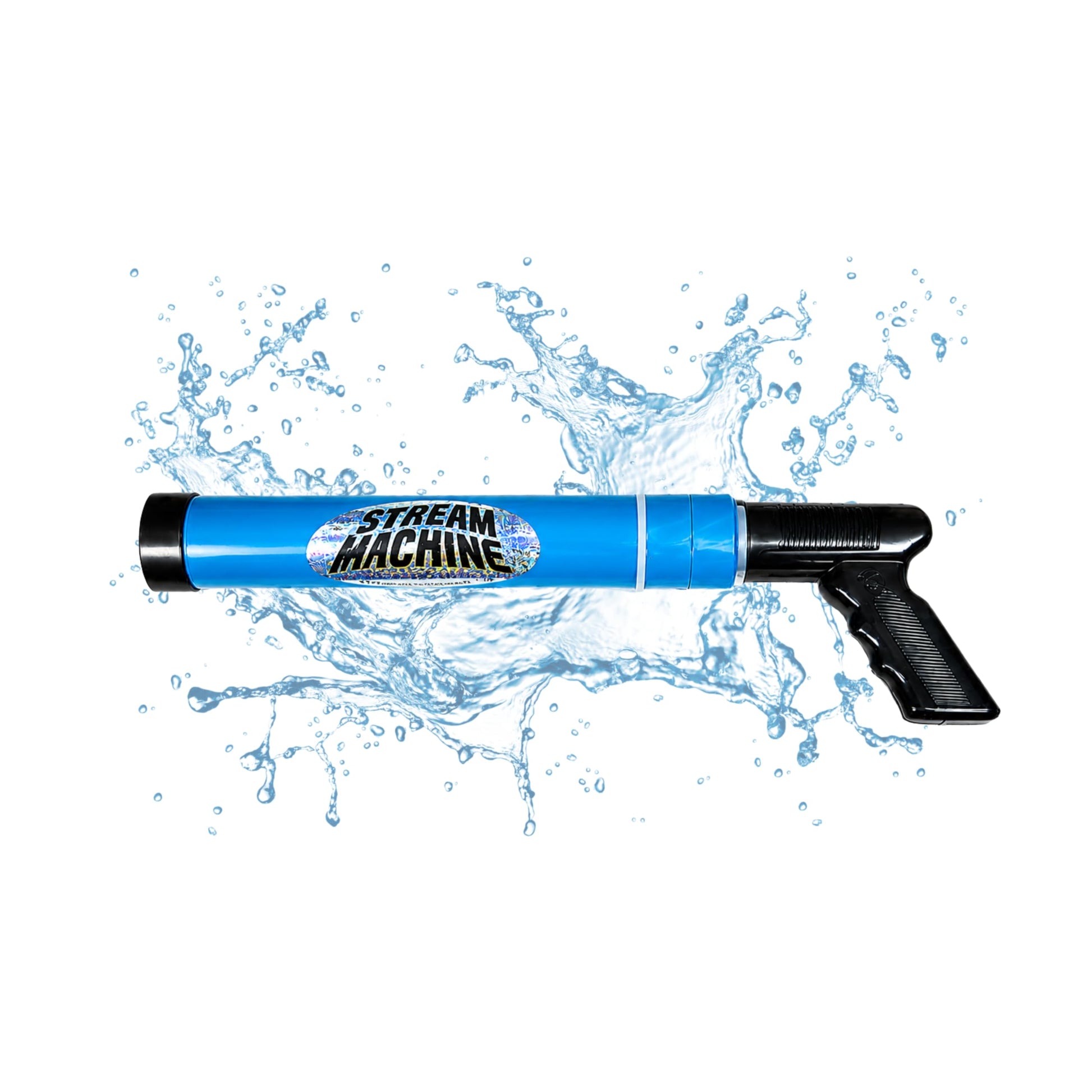 Stream Machine Water Gun Launcher TL-600 17 Inch Single Barrel Water Launcher, Water Soaker Gun Shoots 40+ ft, Pool Squirt Gun for Outdoor Summer Fun
