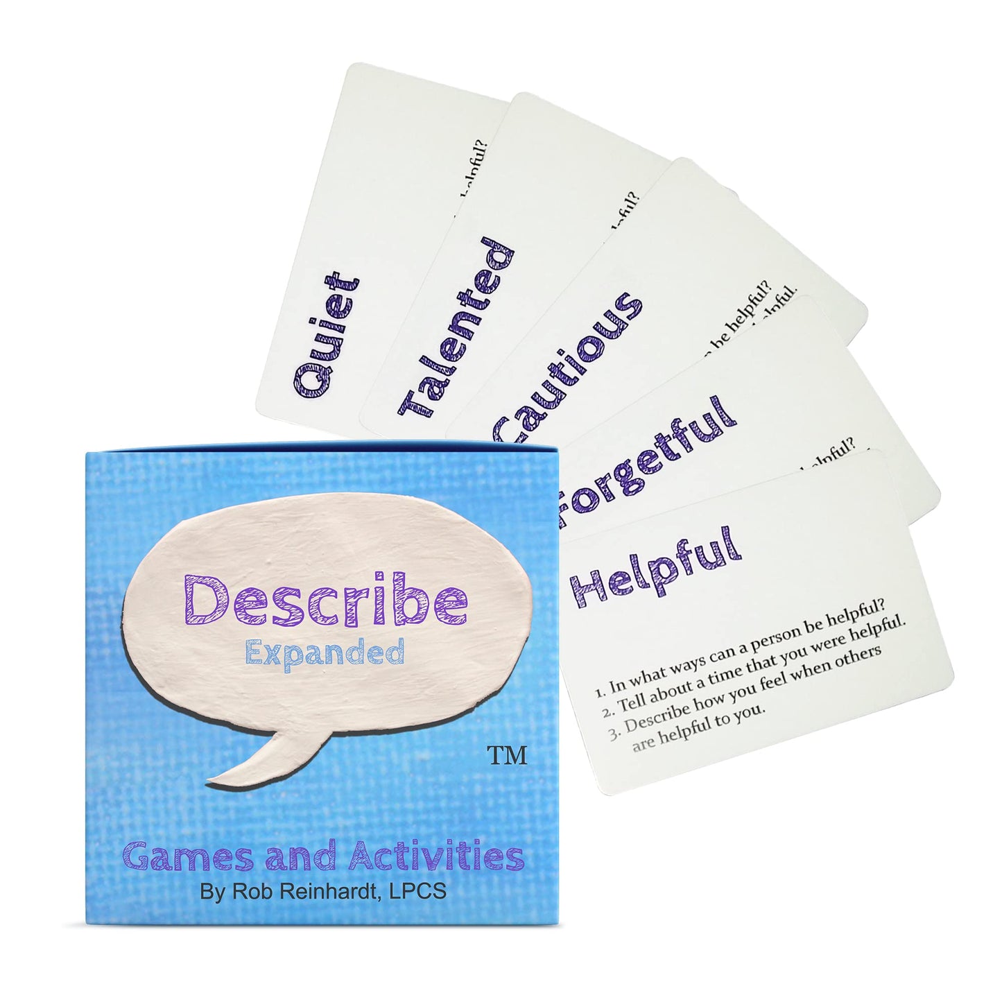 Describe Cards Deck Two Expansion 56 Conversation Cards