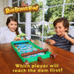 Run Beaver Run - A Fast-Paced Family Board Game with Rolling Log Travel-Friendly Design Perfect for Kids Ages 5+ 2-4 Players Includes Beaver Pieces