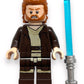 LEGO Star Wars: OBI Wan Kenobi Minifigure with Lightsaber and Black Cape