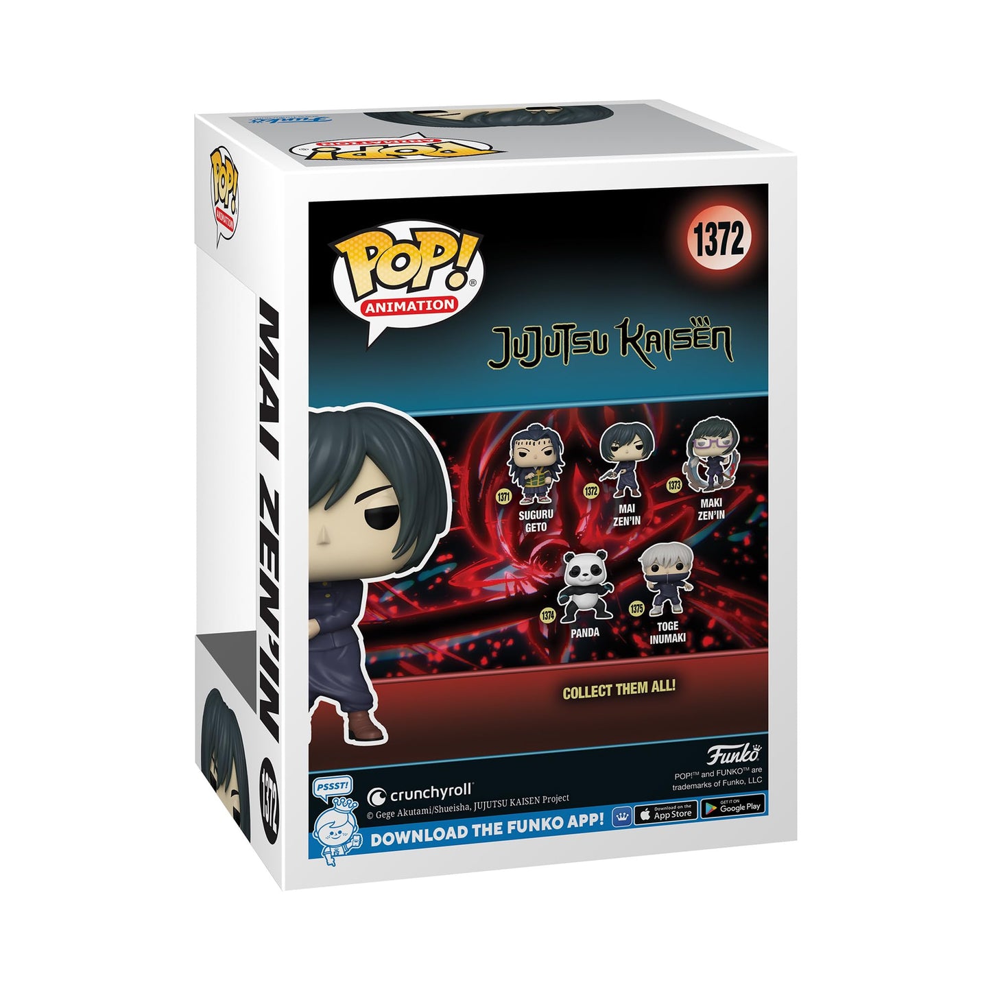 Funko POP! Animation: Jujutsu Kaisen - Mai Zenin - Collectable Vinyl Figure - Gift Idea - Official Merchandise - for Kids & Adults - Anime Fans