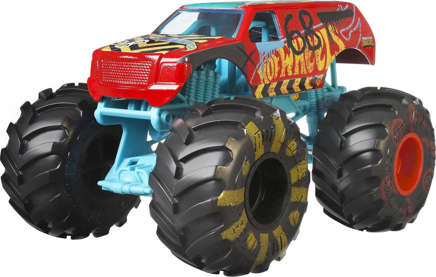 Hot Wheels Monster Trucks Demo Derby, 1:24 Scale Kids Age 3, 4, 5, 6, 7, & 8 Years Old Great Gift Toy Trucks Large Scales