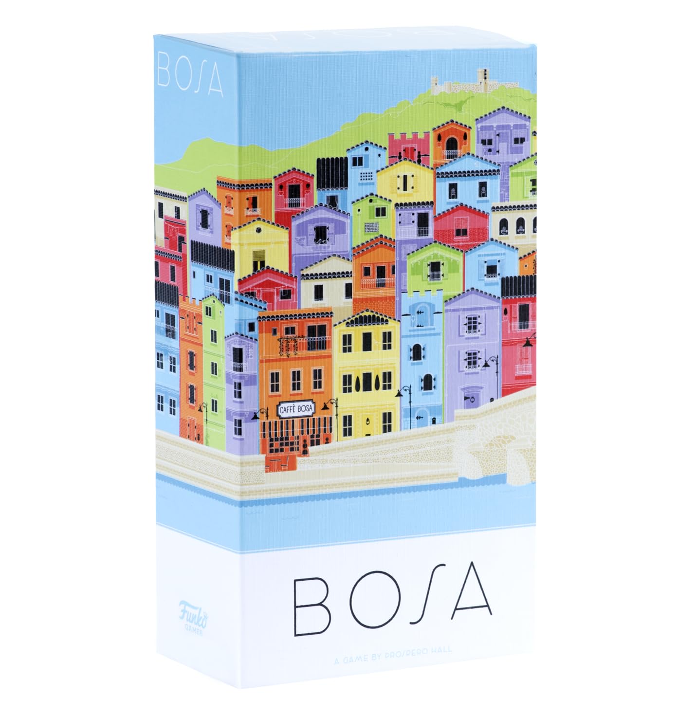 Funko Games Bosa | A Strategy Game | Build Your Own Bosa Townscape | Earn Coins, Resources and Points | 2-5 Players | Ages 8+