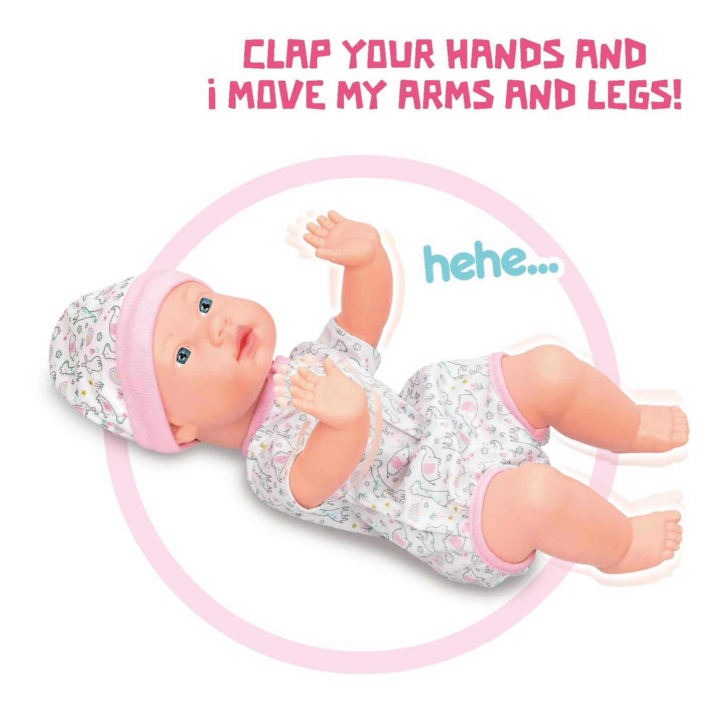 Mother Love Crawling Baby Doll with Sounds and Movements