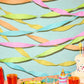 xo, Fetti 5 Summer Party Streamers Crepe Paper | Pool Birthday Decor