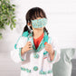 Melissa & Doug Doctor Costume, Pretend Play Dress Up Set (8-Pc) Stethoscope, Coat & Accessories, Role Play Toys for Kids 3+