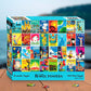Re-marks Travel Posters Collage Puzzle, 1000-Piece Jigsaw Puzzle for All Ages