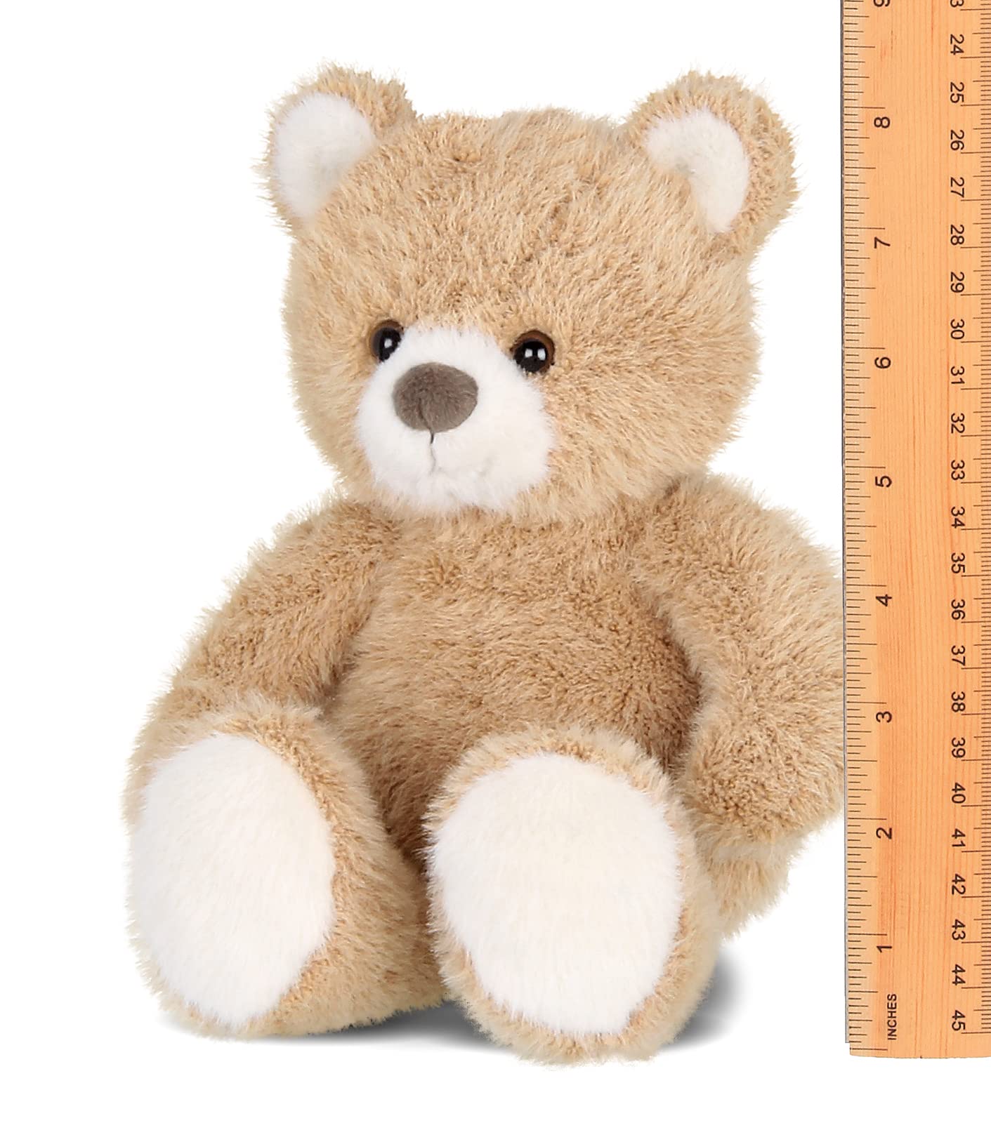 Bearington Buster Teddy Bear Stuffed Animal - 11" Soft and Cuddly Brown Bear Plush Toy with Weighted Bottom - Adorable Stuffed Animal Teddy Bears Gift