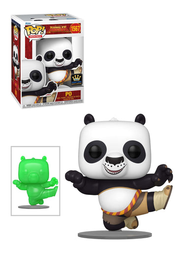 FUNKO POP! Movies: King Fu Panda - Po, DreamWorks 30th Anniversary (JD) (Styles May Vary)