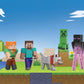 Minecraft Set of 7 Action Figures, World Builder Pack, Starter Collection of Characters in 3.25-inch Scale, Includes Steve, Ari, Enderman & More
