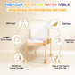 ZMLBTF Sand and Water Table for Toddlers, Wooden Activity Sensory Table