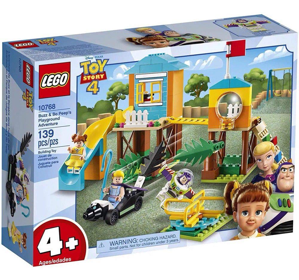 LEGO | Disney Pixar’s Toy Story Buzz & Bo Peep’s Playground Adventure 10768 Building Kit (139 Pieces)
