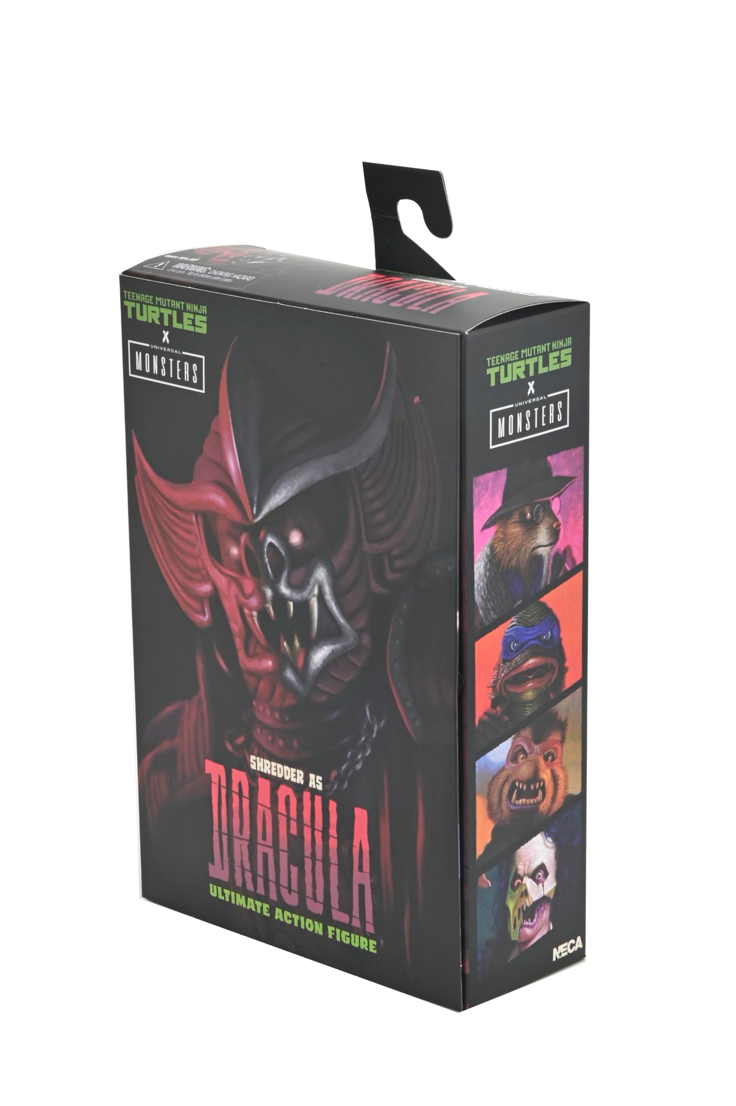 NECA Universal Monsters x Teenage Mutant Ninja Turtles 7" Scale Shredder as Dracula Crimson Figure