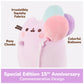 GUND Pusheen 15th Anniversary Special Edition Squisheen Plush Toy; Ages 1+