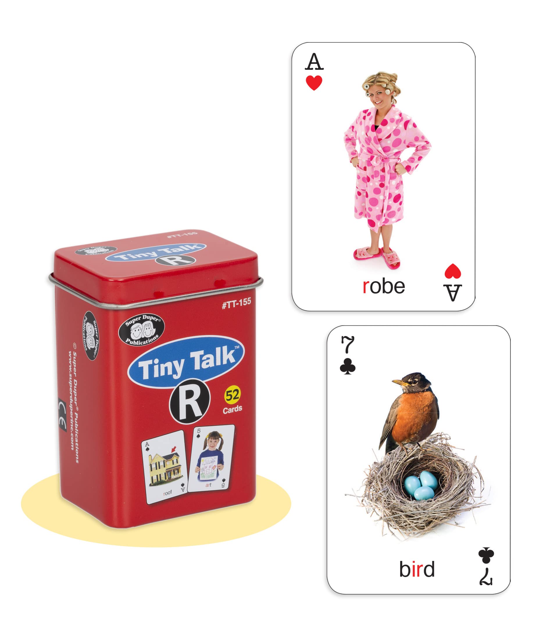 Super Duper Publications | Tiny Talk Articulation and Language Photo Flash Cards: Set 1 (10 Card Decks) | Educational Resource for Children