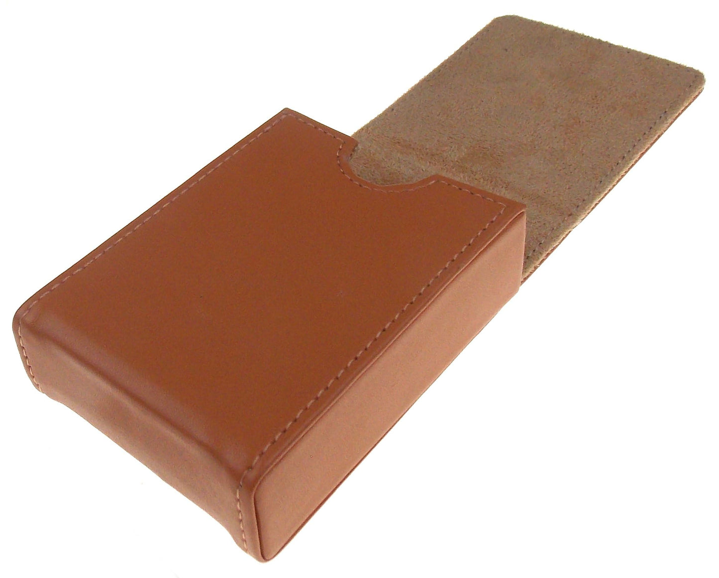Hickoryville Pinochle Card Game Set with Score Pad, Playing Cards & Leather Case | Complete Pinochle Kit with 48-Card Deck, 100-Sheet Score Sheets
