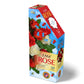 Madd CAPP: I Am Rose - 350 Piece Jigsaw Puzzle- 8003 - Ages 10+, Unique Floral-Shaped Border, Challenging Random Cut, Includes Educational Madd CAPP