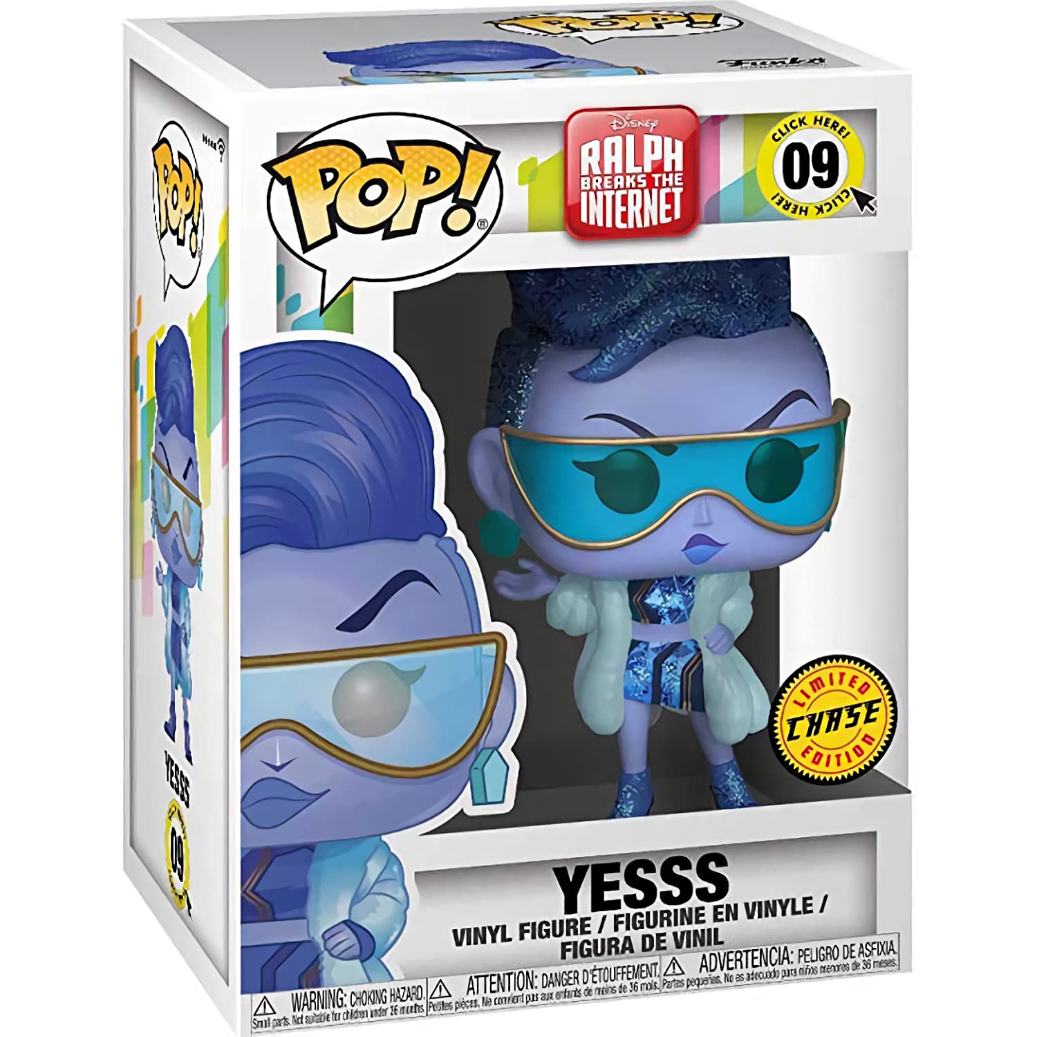 Yesss (Chase): Fun ko P o p ! Vinyl Figurine Bundle with 1 Compatible 'ToysDiva' Graphic Protector (009-33414 - B/A)