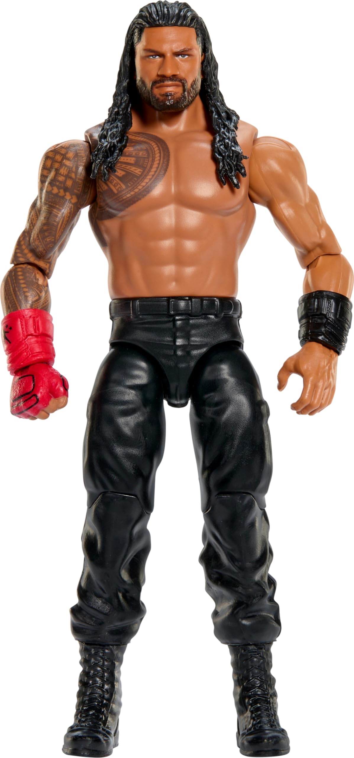 Mattel WWE Action Figure, Series #146 Roman Reigns 6-inch Collectible with 10 Articulation Points & Life-Like Look