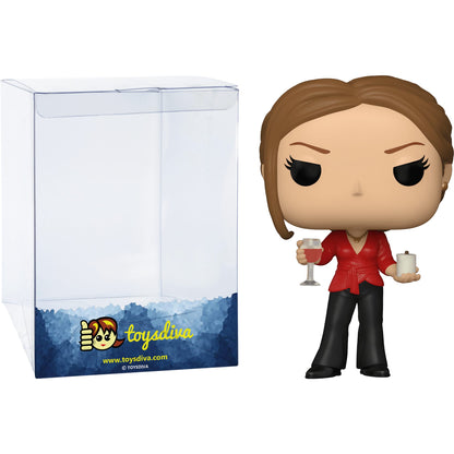 Jan Levins o n: Fun ko P o p ! TV Vinyl Figurine Bundle with 1 Compatible 'ToysDiva' Graphic Protector (1047-51616 - B)