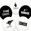 Fuck Cancer Balloons Decorations For A Survivor Breast Cancer Party