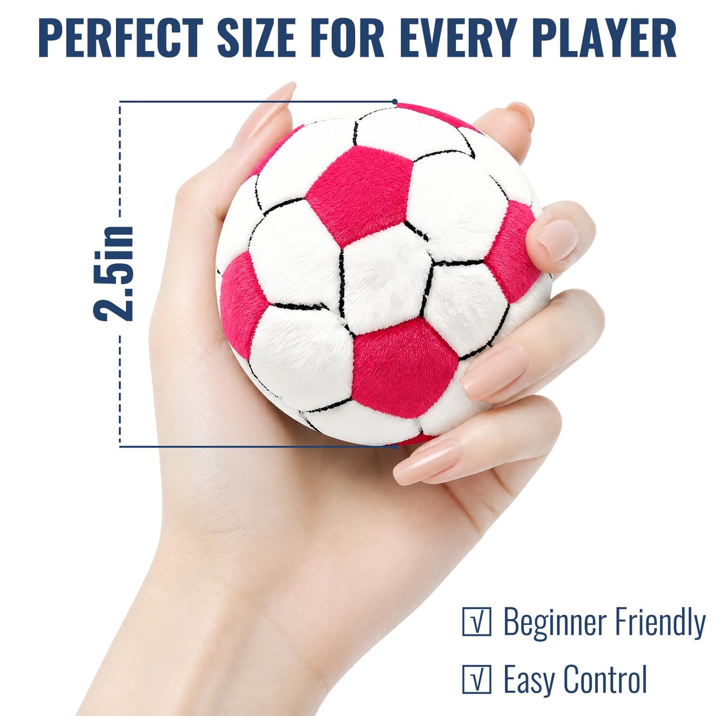 Sigoobal Footbag Sacks Set - 6 Pack Soft Multi-Color Footbags for Kicking Games, Juggling Practice, Outdoor Play, Party Activities and Skill Training