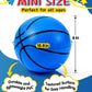 LAO XUE 6 Pack Mini Basketball Set with Pump,6 Inch Inflatable Balls