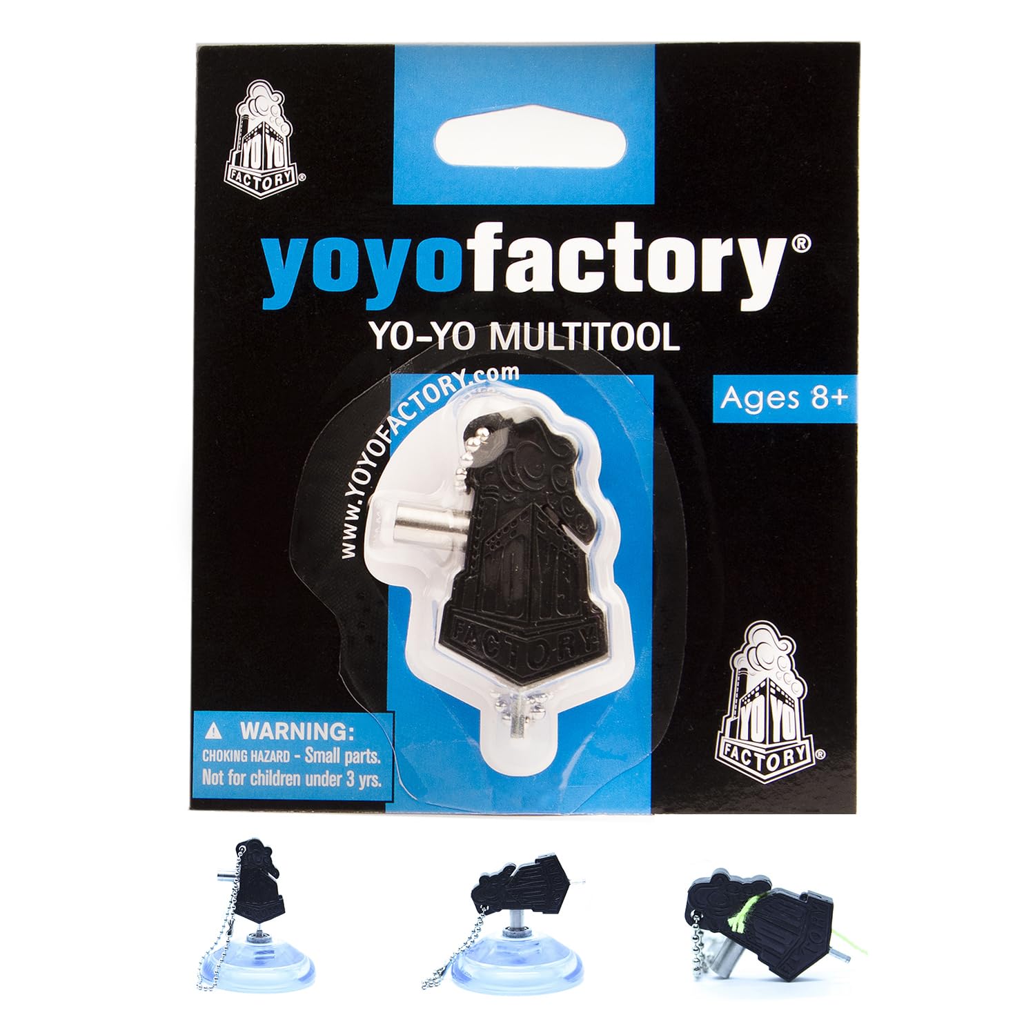 YoyoFactory Yo-Yo Multitool - 3-in-1 Bearing Tool & String Cutter