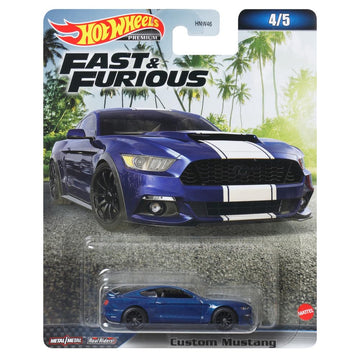 Hot Wheels HNW51 Fast and Furious - Custom Mustang [3 Years Old and Up]