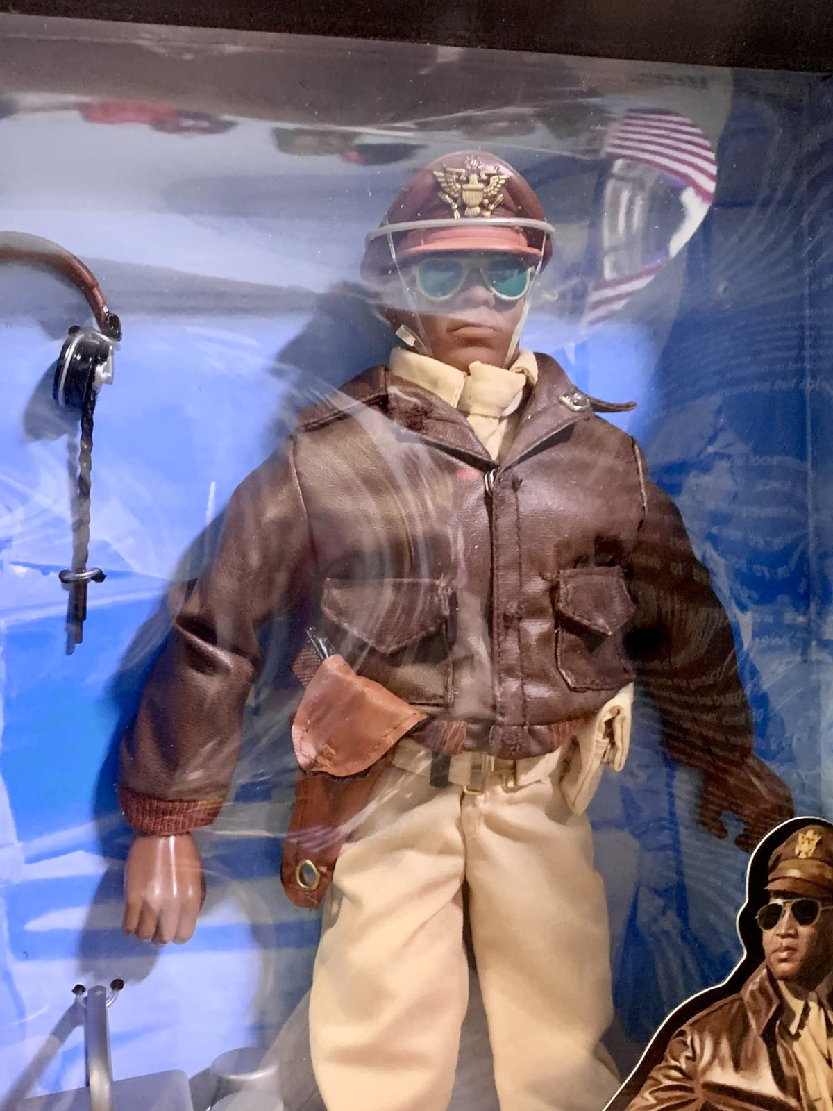 G.I. Joe - 1996 - Classic Collection - WW II Forces Collection - Tuskegee Bomber Pilot - 12 Inch Action Figure - w/ Accessories - RARE - Out of