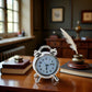 Silver 1/12 Miniature Alarm Clock Dollhouse Decoration Accessories, Décor, Decorations