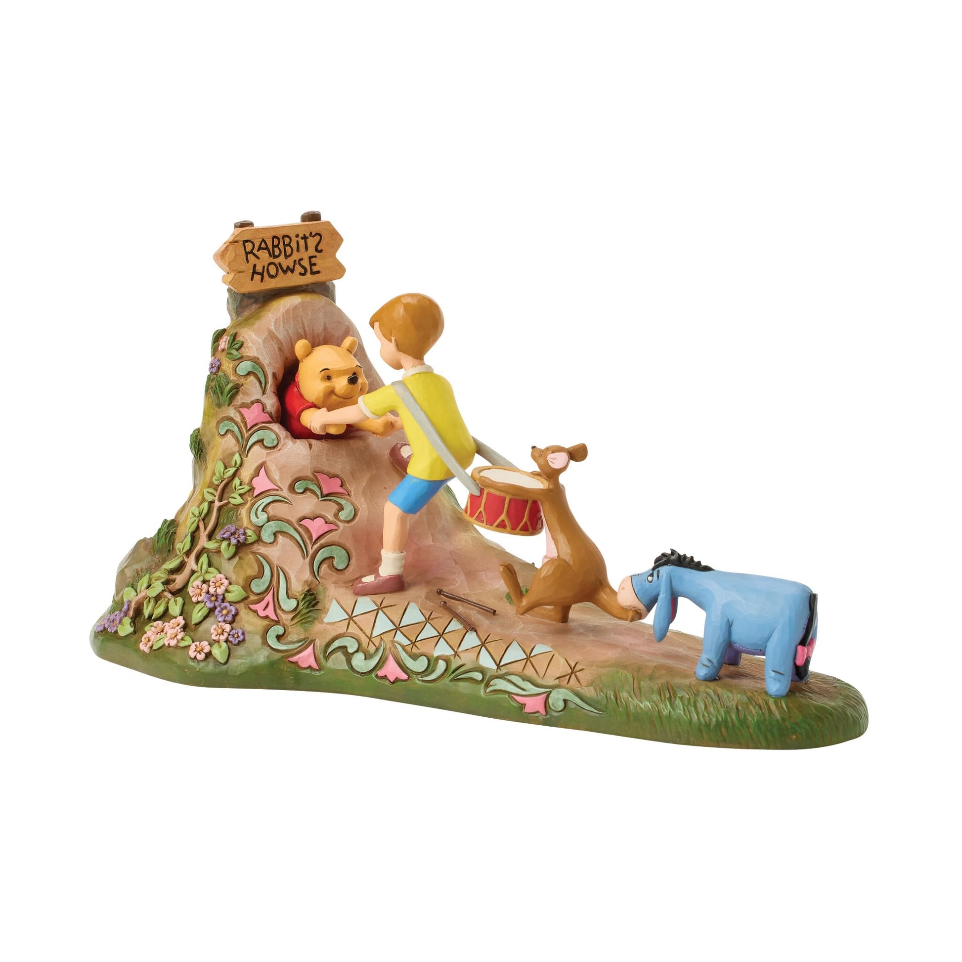 Enesco Disney Traditions by Jim Shore Winnie The Pooh and Friends Figurine, 5.5 Inch, Multicolor