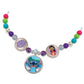 Tara Toys Disney Stitch Charm Bracelet Activity Set - 408-Piece Jewelry Kit for Girls with Beads, Charms & Cords - DIY Friendship Bracelet Craft